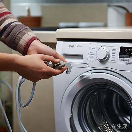 洗衣机不进电？检查电源线与插头