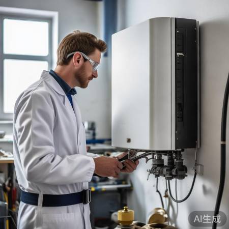 准备安装工具，检查壁挂炉位置