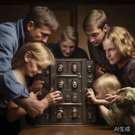 “尝试生日解锁保险柜”