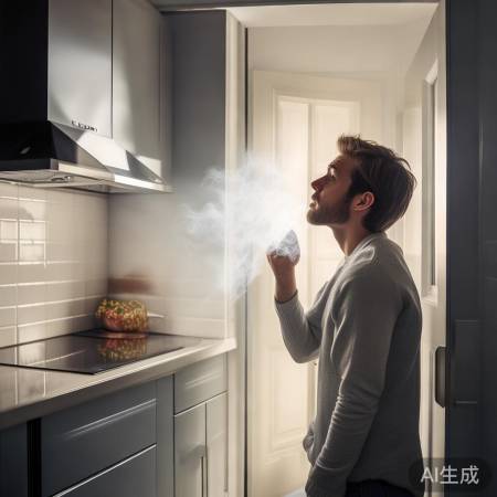 厨房门口无油烟,安装止逆阀需检