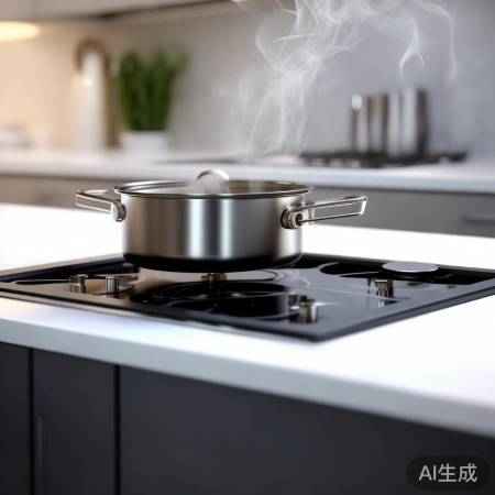 集成灶烧菜锅，美观易用