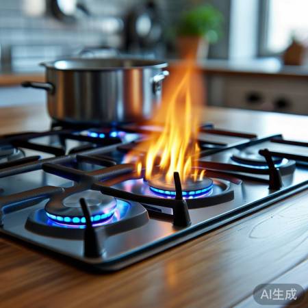 燃气灶火力强劲，但小火炖汤略逊