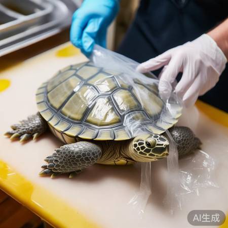 甲鱼小SPA，封实保鲜袋