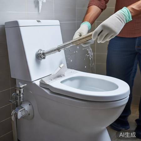 马桶喷头拆卸指南