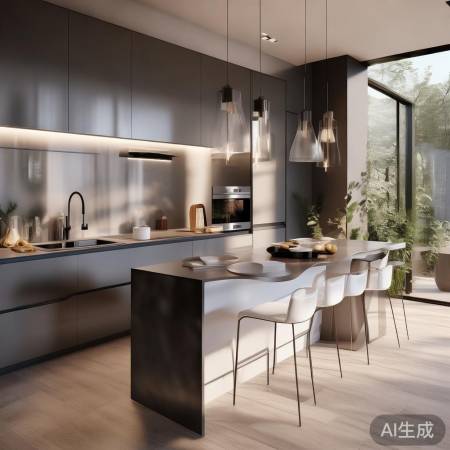 餐具消毒，保持间距