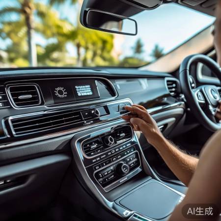 奔驰威霆空调控制操作指南详解