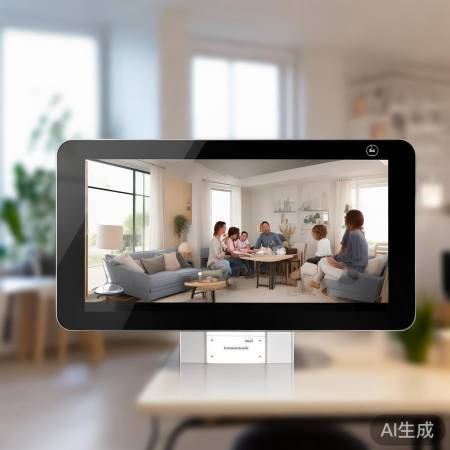 网络摄像头，监控与通话二合一