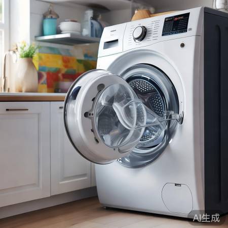 洗衣机倾斜30度，洗涤更彻底