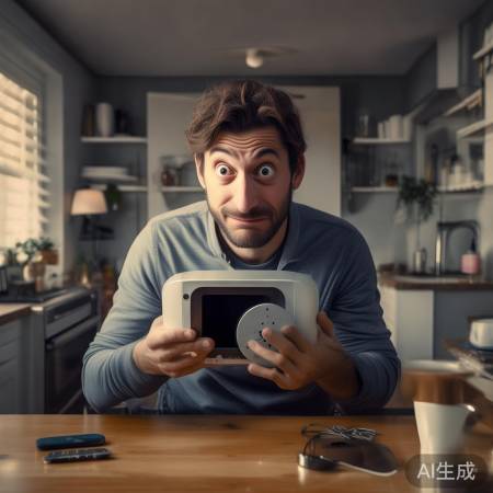 指纹锁误当微波炉,笑料百出