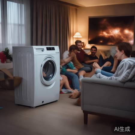 “高颜值洗衣机，提升家居品质”