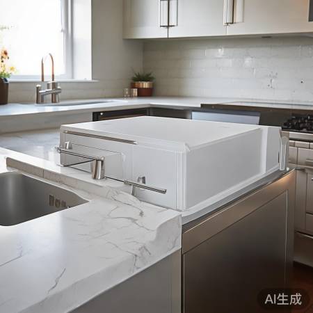 消毒柜隐藏式安装图解：小巧空间巧用法