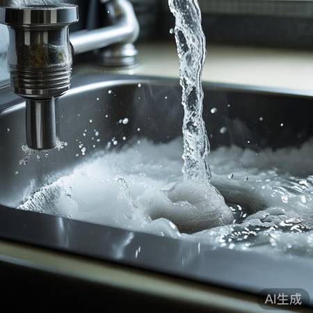 洗衣机排水管堵塞响声