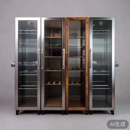 红酒柜材质多样,选材需权衡美观