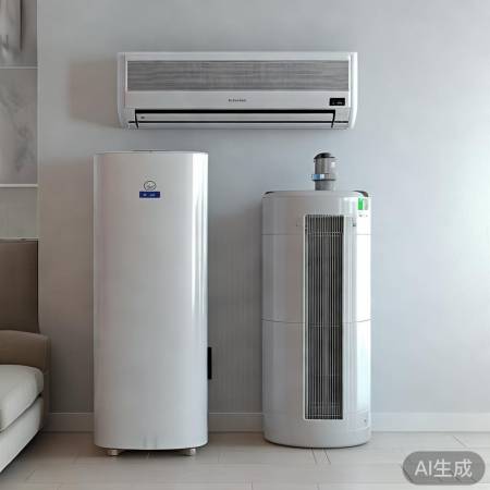 空调:中央与分体,调节温度