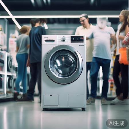 超薄洗衣机,时尚整洁家