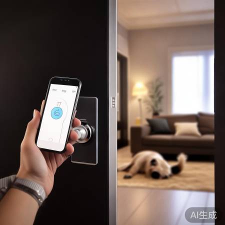 远程控制指纹锁,智能隐私守护者