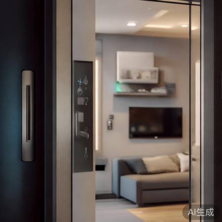 智慧生活,指纹锁开启舒适家