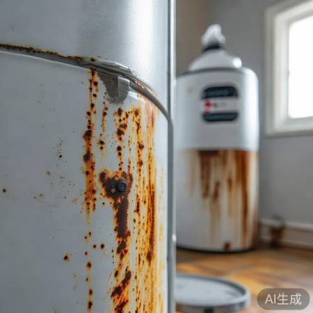 热水器除锈换管道