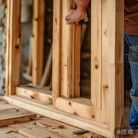 安装门框步骤四