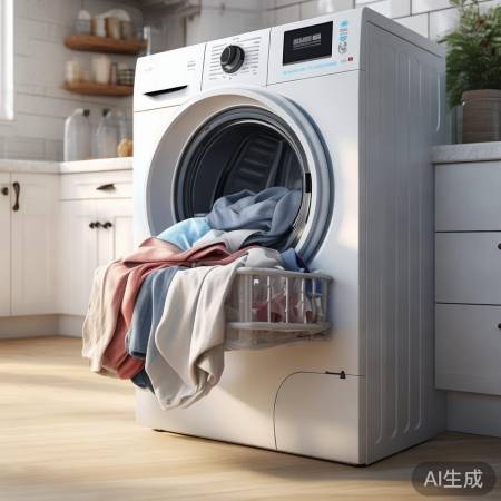 洗衣机适量分布衣物