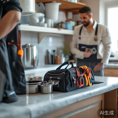 询问维修时间,提前清理杂物