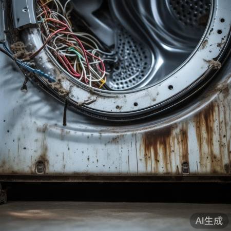 洗衣机底板清洁保养