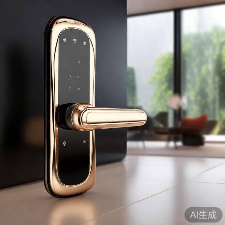华为智能锁：美观大方，颜色丰富