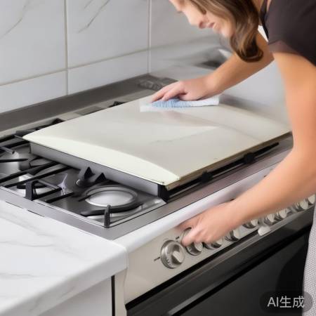 燃气灶盖清洁小窍门