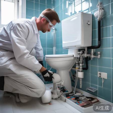 连接管道，确保通畅