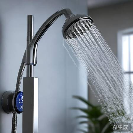 节能恒温双龙头热水器