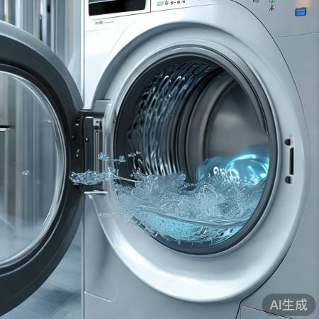 水泥地面清洁妙招：自动洗衣机轻松搞定