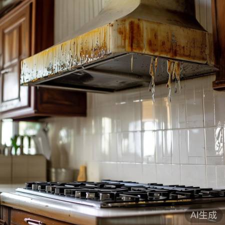 油烟机清洗技巧：烟道里油污一网打尽