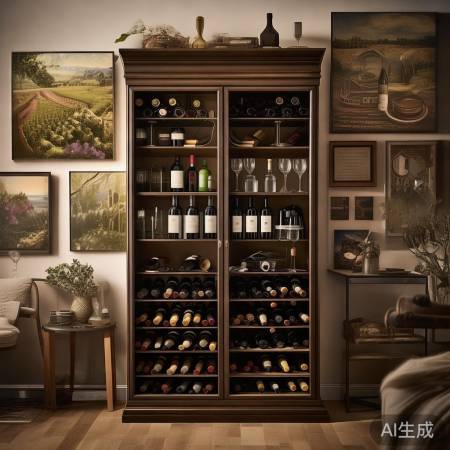 红酒柜装饰，添趣添故事