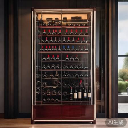 藏酒秘境——高端红酒展示柜