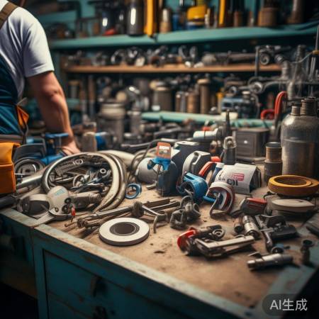 准备工具，逐步连接