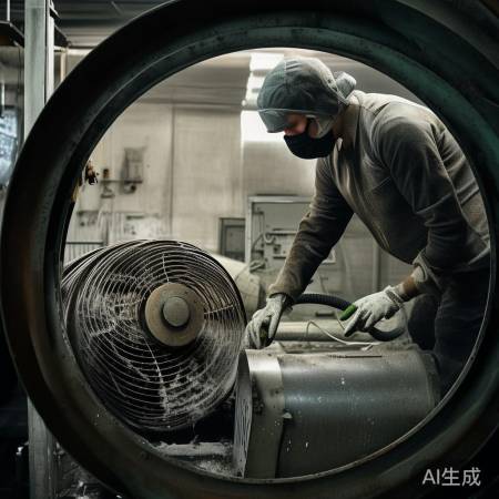 清理风机，焕然一新