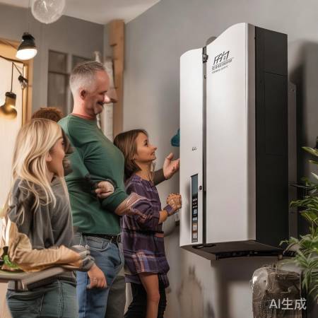 海尔壁挂炉，安装简便，维护易行