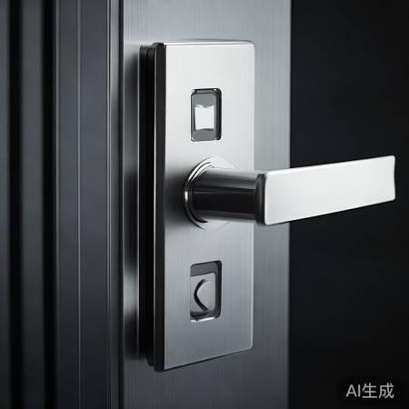 B品牌指纹锁，安全创新精品