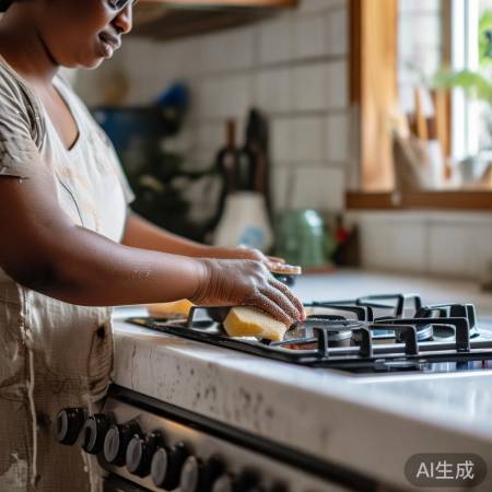 燃气灶清洁，生活需耐心