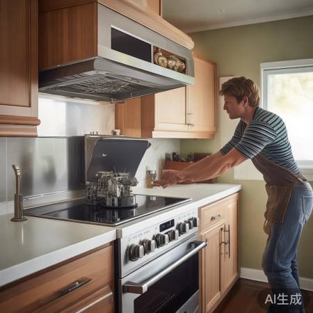 定期通风检查集成灶