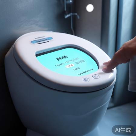 智能马桶关后确认显示