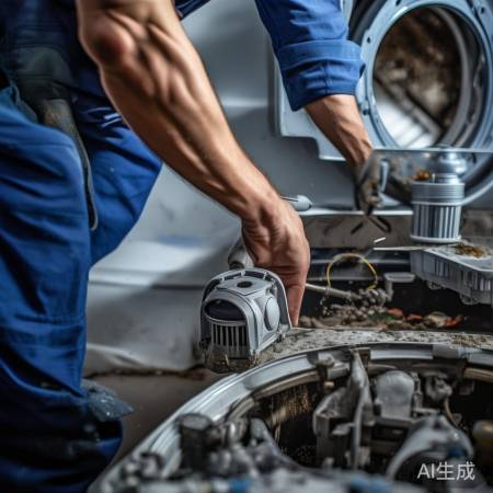 检查排水泵，防堵塞停机