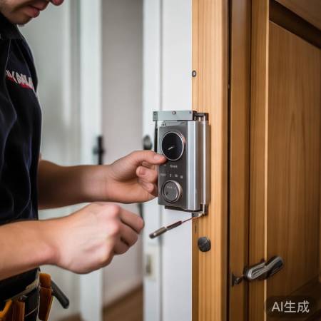 安装智能锁，确保无缝隙