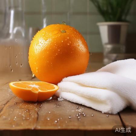 橙子洗澡后要擦干防变质