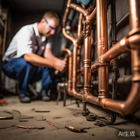 检查管道接头，确保牢固