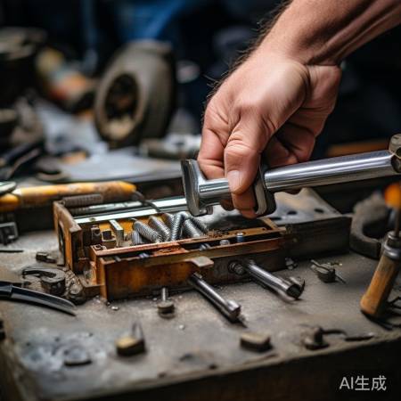 拆锁芯，23颗螺丝