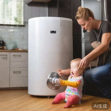 “热水器安全使用，防触电隐患”