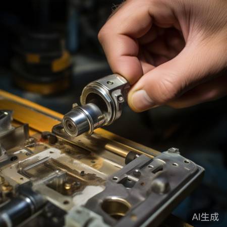 安装锁芯，试转钥匙