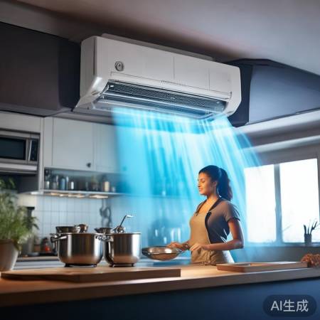友邦吊顶厨房空调：高效降温新选择，打造舒适烹饪环境