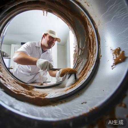 洗衣机排水管水迹处理技巧揭秘